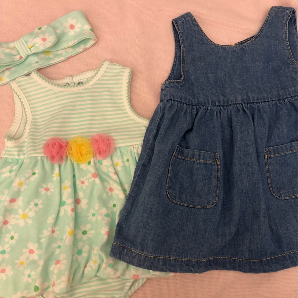 27. 6M Baby Dress Bundle